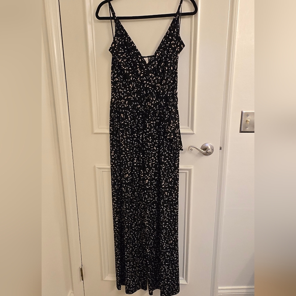 Black Sleeveless Jumpsuit